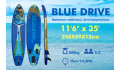 DESKA SUP Blue Drive 350cm 11,6” pompowana PADDLE BOARD +AKCESORIA Stabilna